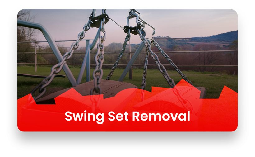 Swing Set Removal — DrouCo